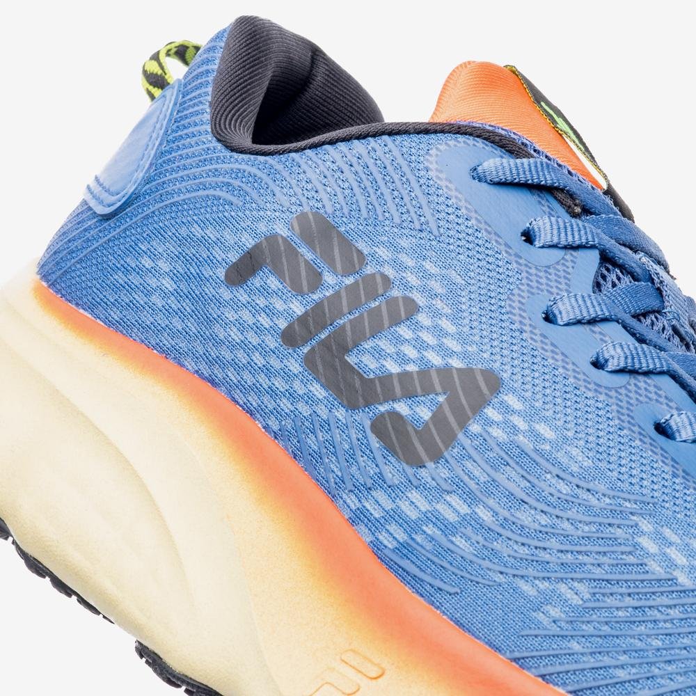 Tênis Fila Maxximus Masculino Azul/Laranja 7