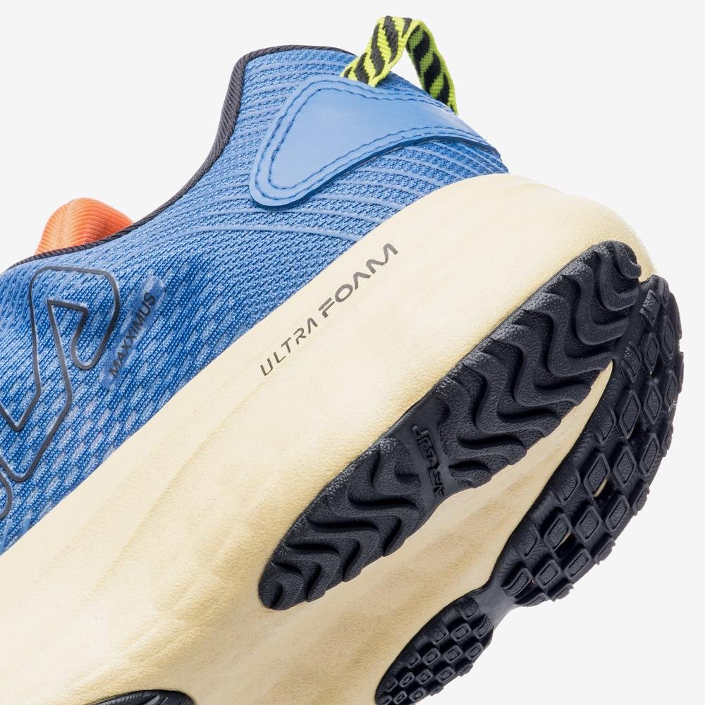 Tênis Fila Maxximus Masculino Azul/Laranja 8