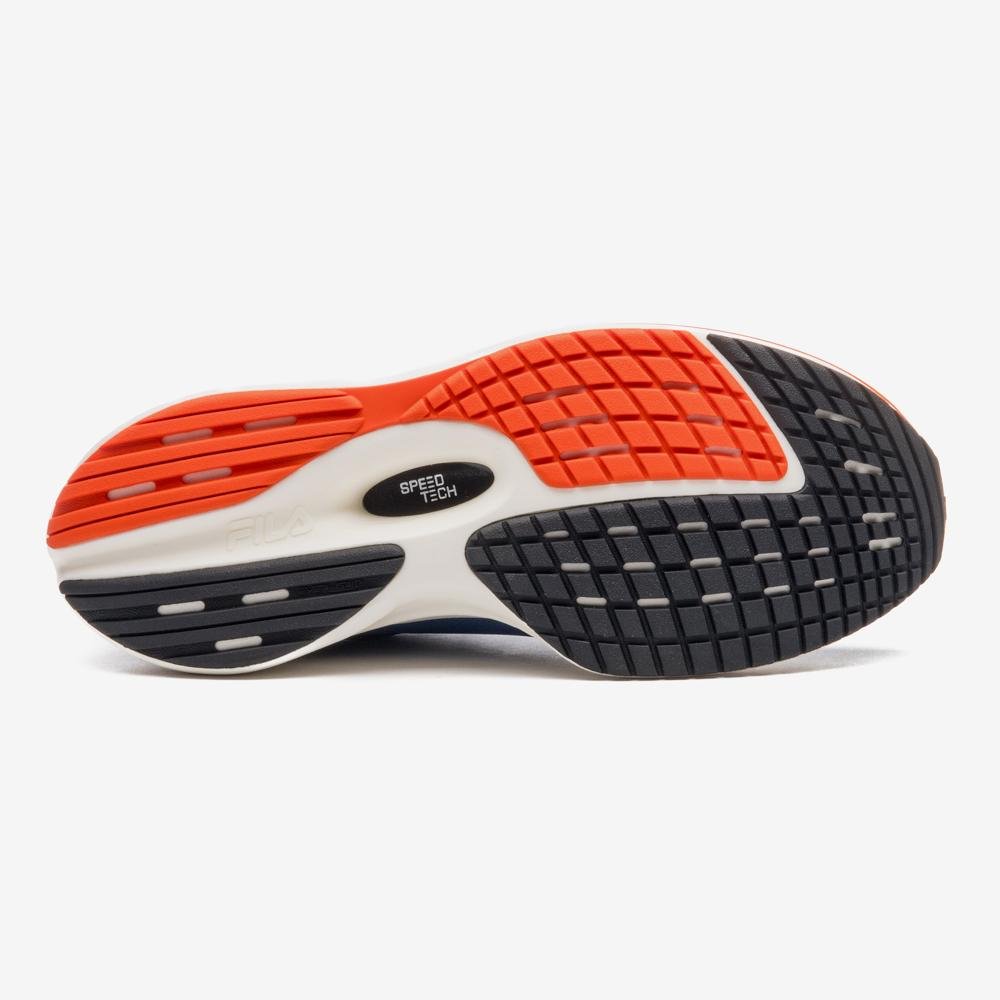 Tênis Fila Racer T2 Xtreme Masculino Azul/Laranja 5