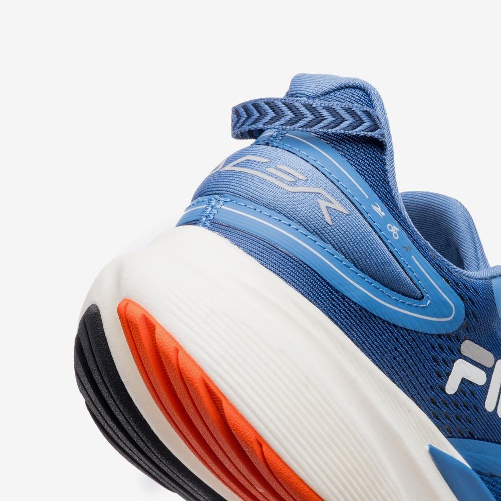 Tênis Fila Racer T2 Xtreme Masculino Azul/Laranja 8