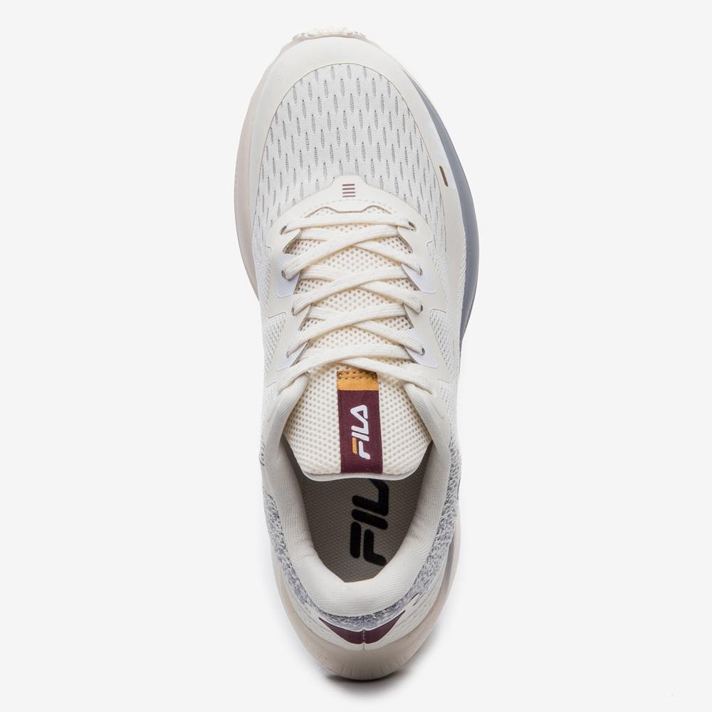 Tênis Fila Spritz Feminino Branco/Cinza/Azul 4