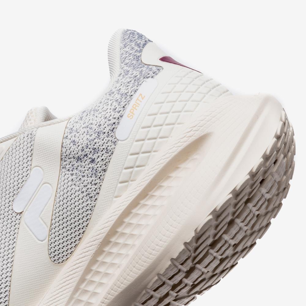 Tênis Fila Spritz Feminino Branco/Cinza/Azul 8