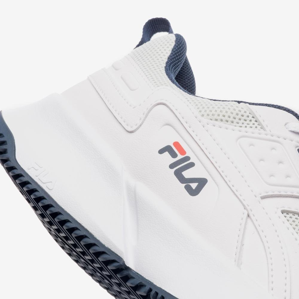 Tênis Fila Precision Masculino Branco/Azul 7