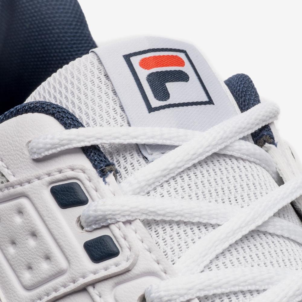 Tênis Fila Precision Masculino Branco/Azul 8