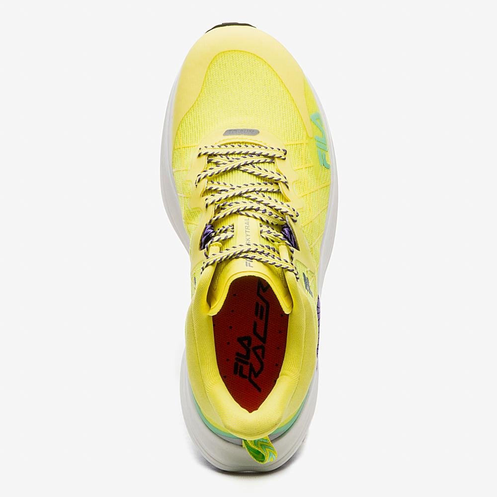 Tênis Fila Racer Skytrail Feminino Amarelo 4