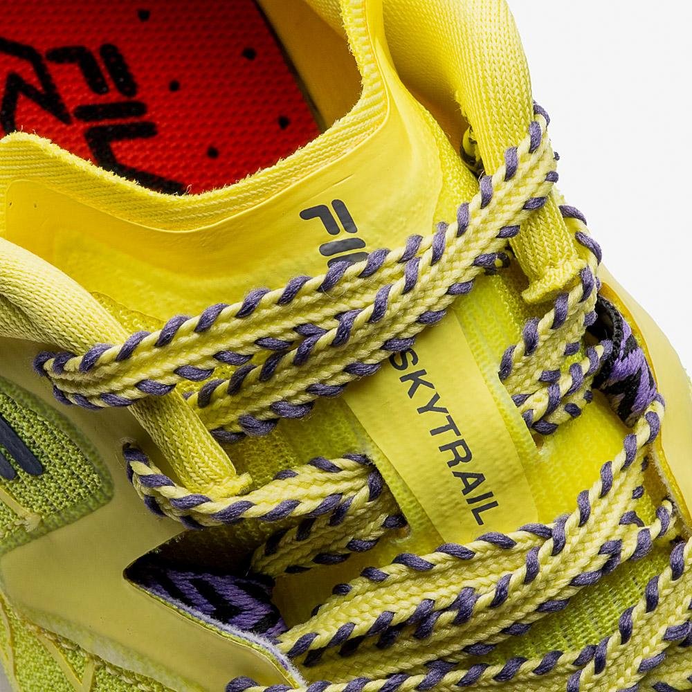 Tênis Fila Racer Skytrail Feminino Amarelo 8
