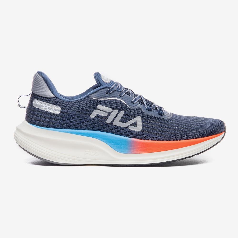 Tênis Fila Racer Speedzone Masculino Azul/Laranja 1