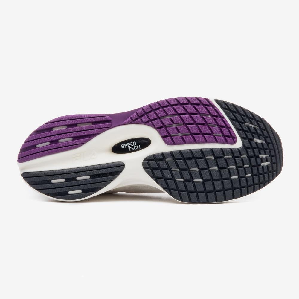 Tênis Fila Racer T2 Xtreme Feminino Branco/Laranja/Roxo 5