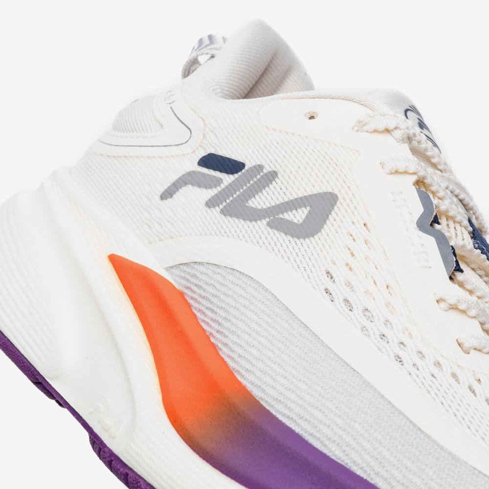 Tênis Fila Racer T2 Xtreme Feminino Branco/Laranja/Roxo 8