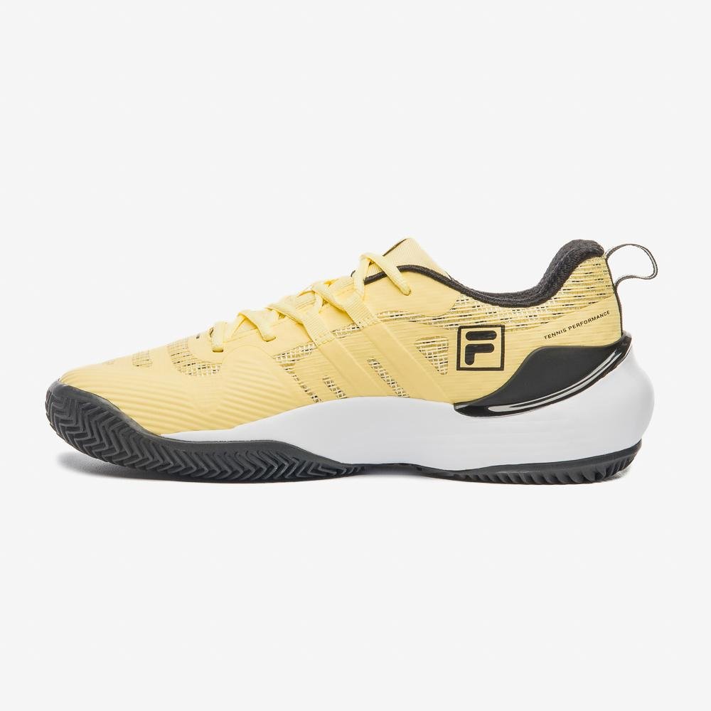 Tênis Fila Winner Clay Feminino Amarelo/Preto 2