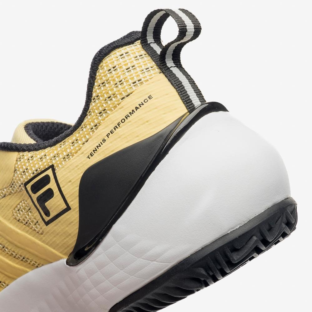 Tênis Fila Winner Clay Feminino Amarelo/Preto 7