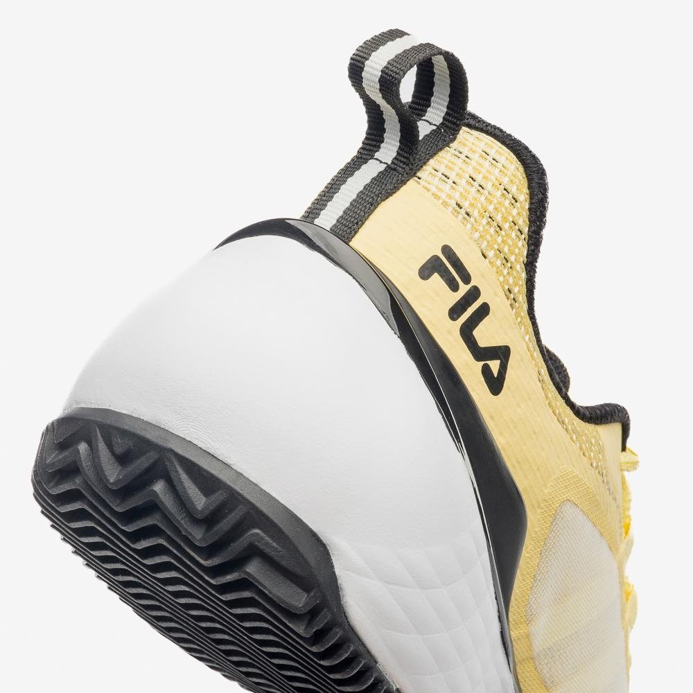 Tênis Fila Winner Clay Feminino Amarelo/Preto 8