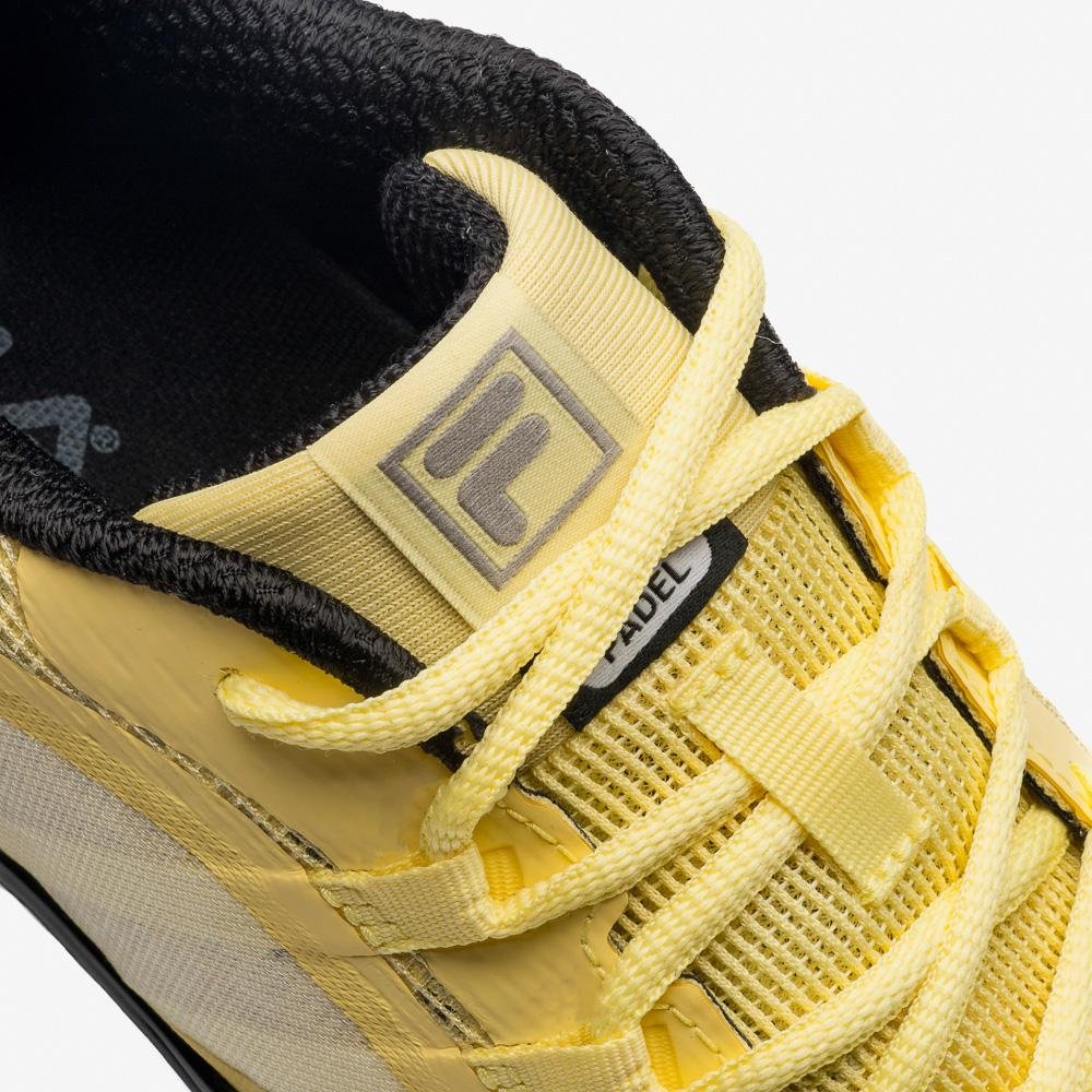 Tênis Fila Winner Clay Feminino Amarelo/Preto 10