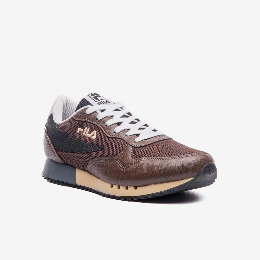 Tênis Fila Euro Jogger Sport II Masculino Marrom/Preto 3