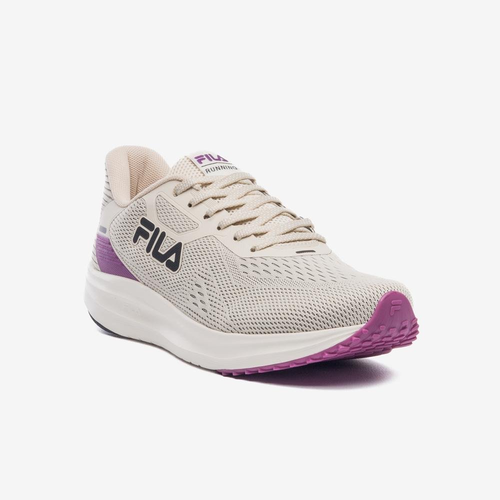 Tênis Fila Fastness Feminino Bege/Roxo 3