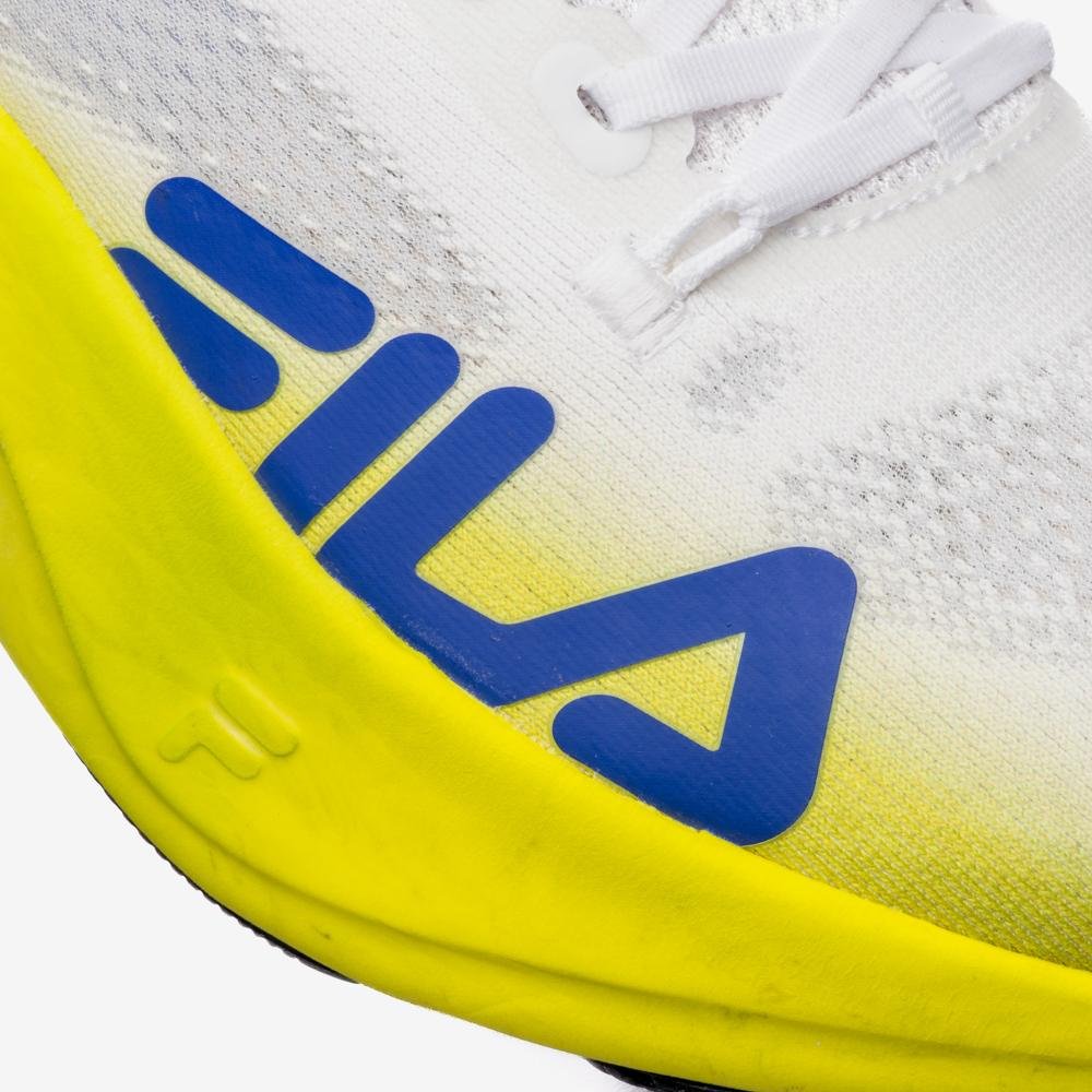 Tênis Fila Float Maxxi 2 Pro Masculino Branco/Amarelo/Azul 7