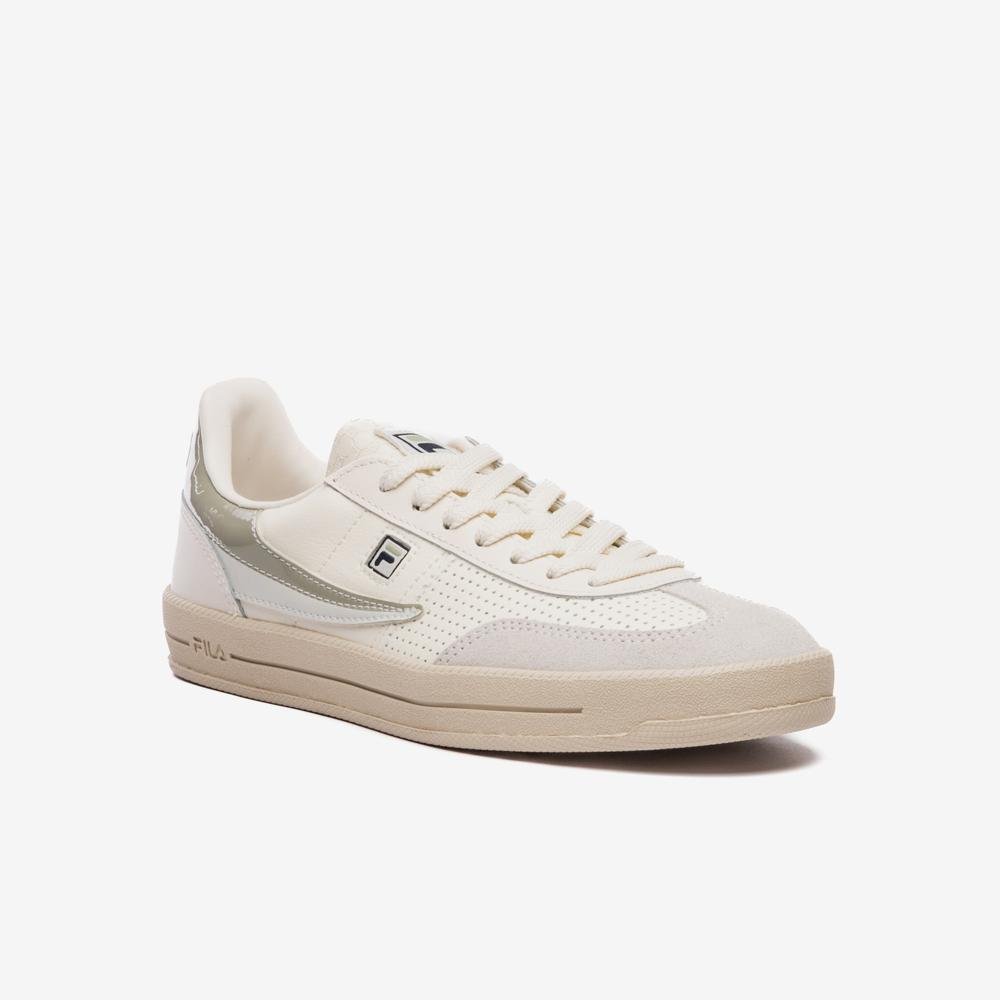 Tênis Fila Fx Court 70 Vintage Feminino Branco/Cinza/Verde 3