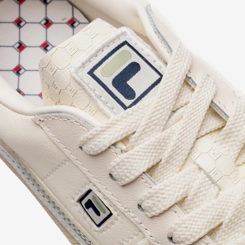 Tênis Fila Fx Court 70 Vintage Feminino Branco/Cinza/Verde 9