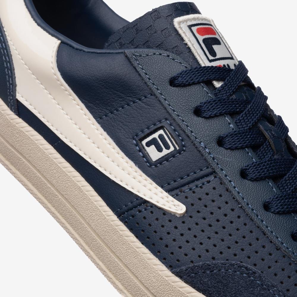 Tênis Fila Fx Court 70 Vintage Masculino Azul/Branco 7
