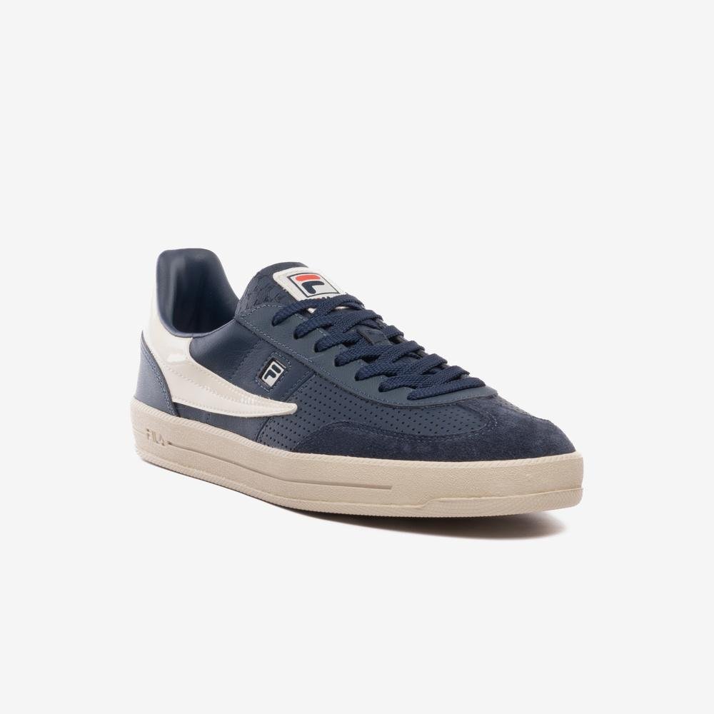 Tênis Fila Fx Court 70 Vintage Masculino Azul/Branco 3