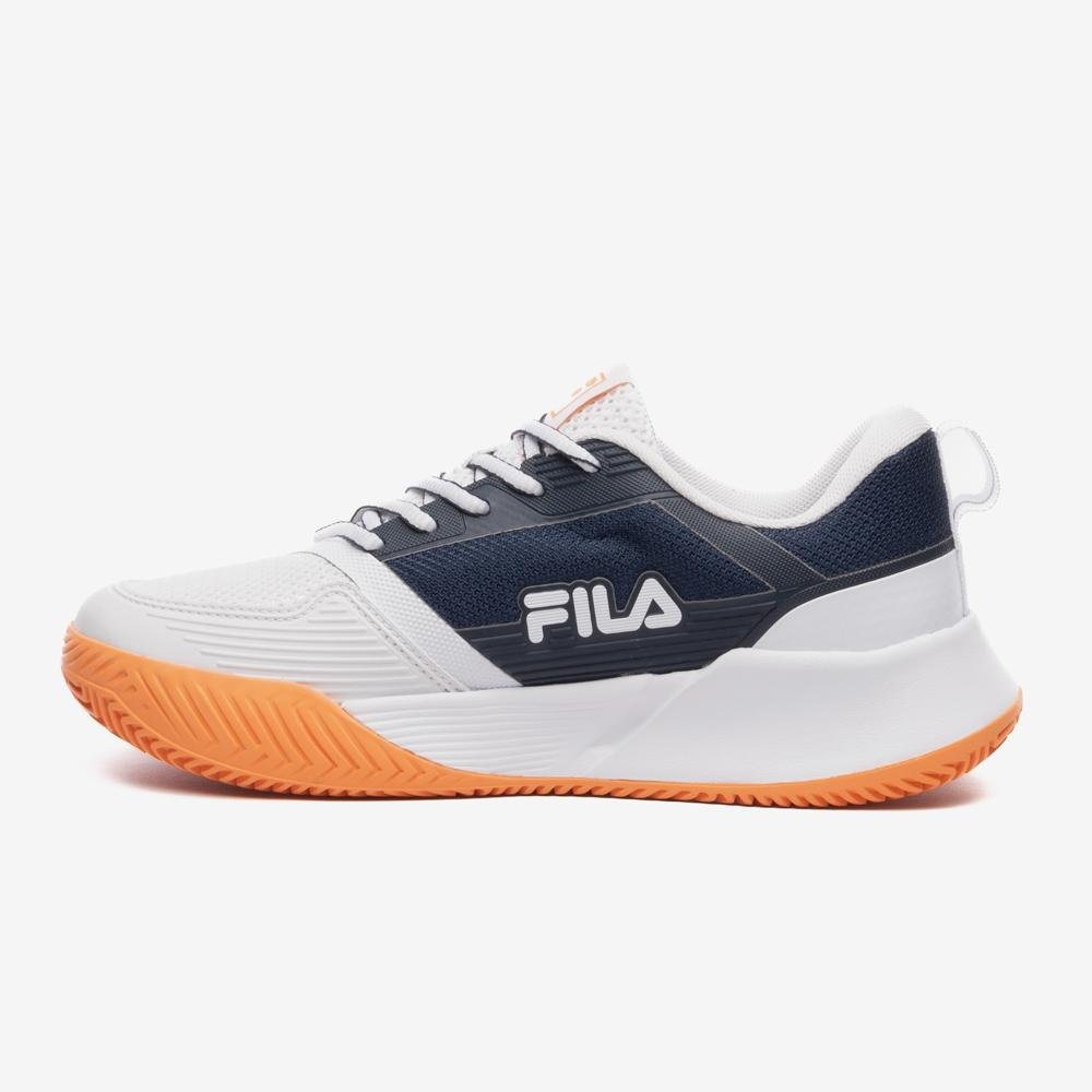 Tênis Fila Master Ace Feminino Branco/Azul/Laranja 2