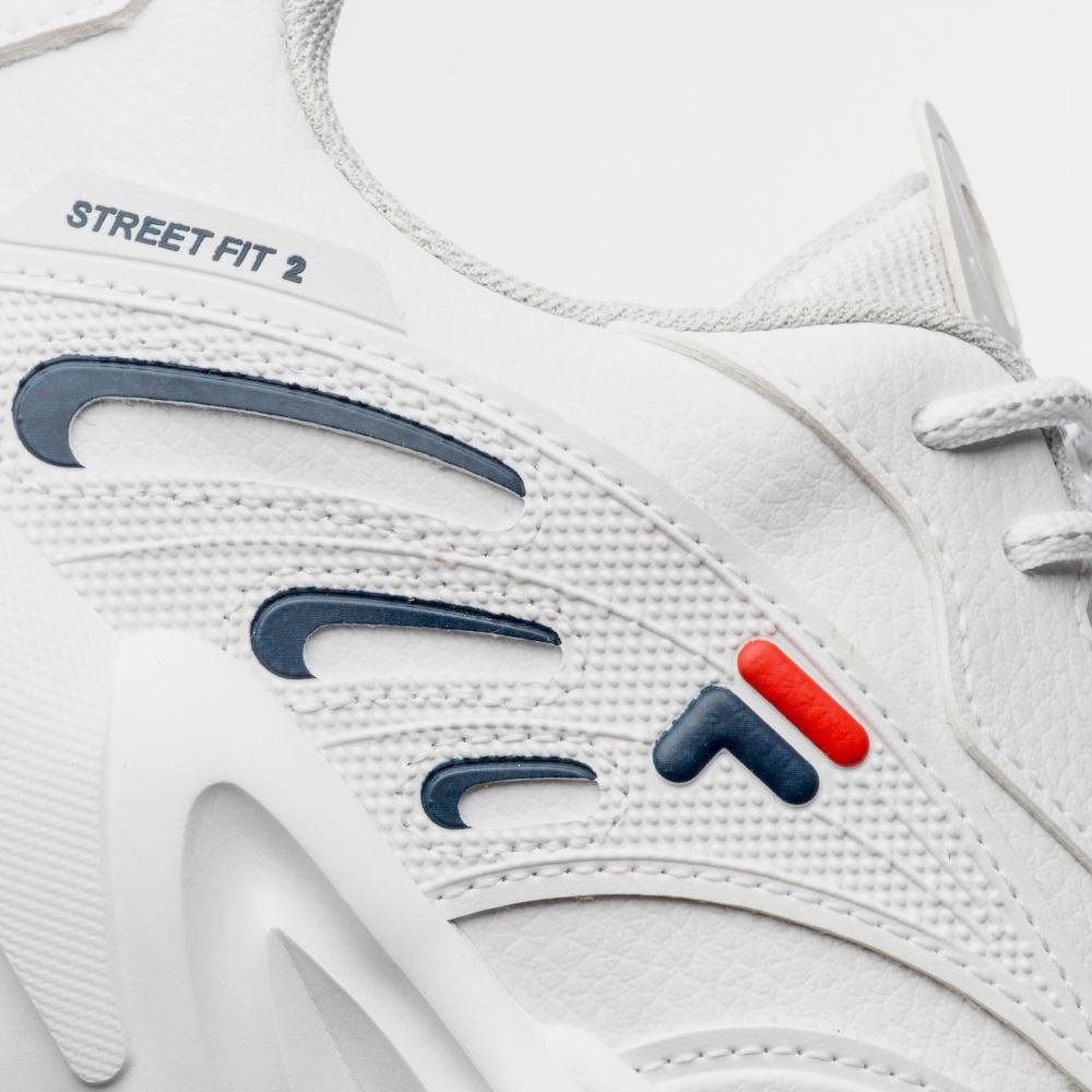 Tênis Fila Street Fit 2 Feminino Branco/Azul 7