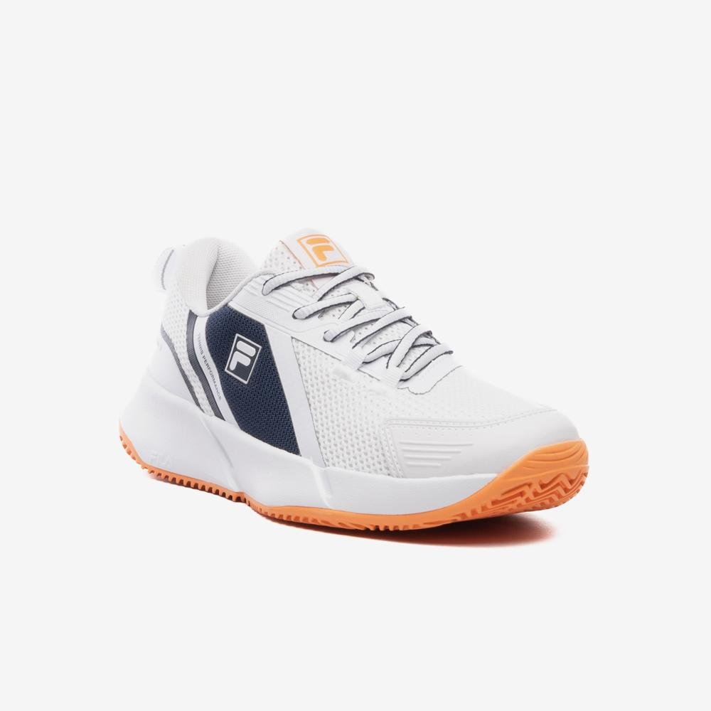 Tênis Fila Master Ace Masculino Branco/Azul/Laranja 3