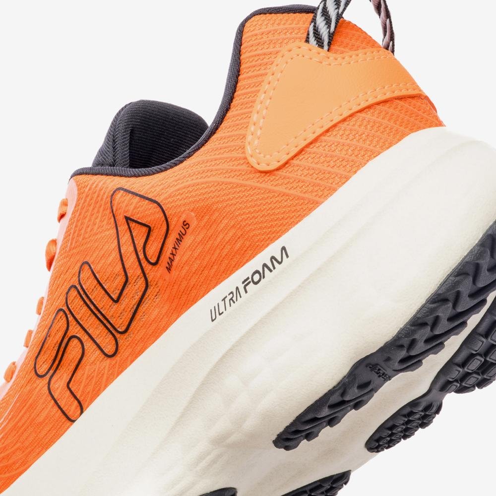 Tênis Fila Maxximus Masculino Laranja/Preto 8