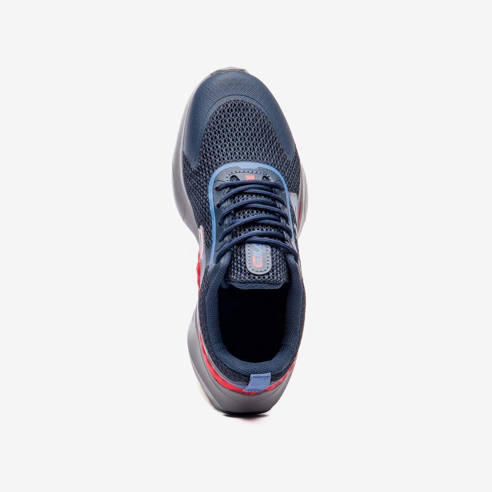 Tênis Fila Progress Infantil Azul/Vermelho 4