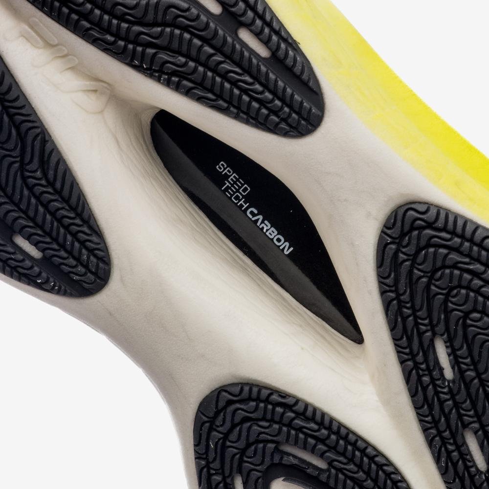 Tênis Fila Float Maxxi 2 Pro Feminino Branco/Amarelo/Azul 9