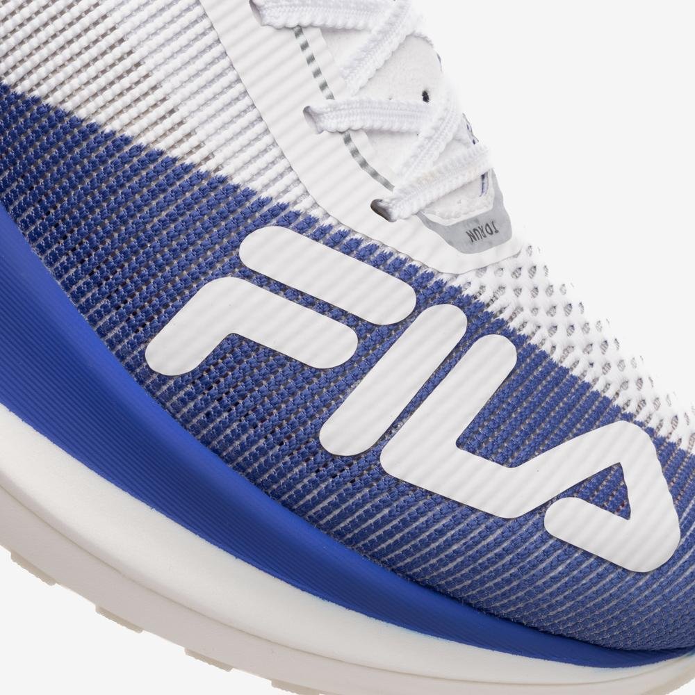 Tênis Fila Racer Carbon 3 Feminino Branco/Azul 8