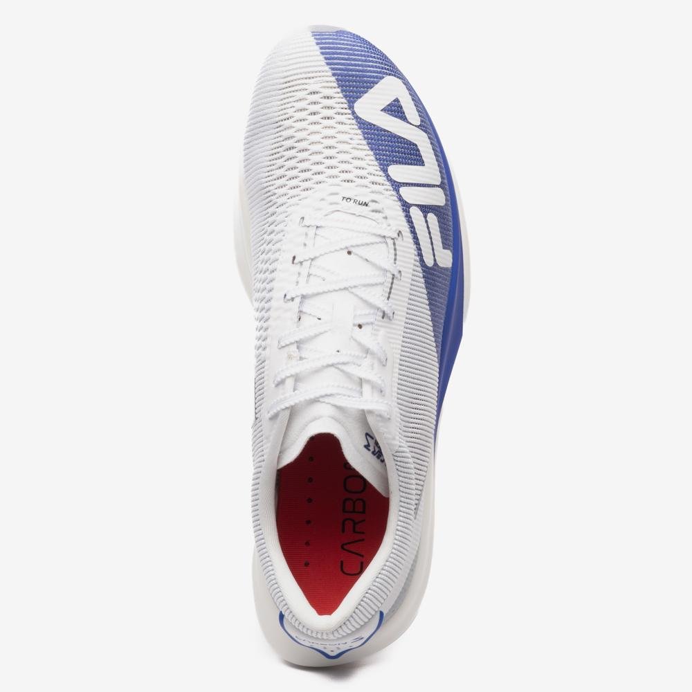 Tênis Fila Racer Carbon 3 Masculino Branco/Azul 4