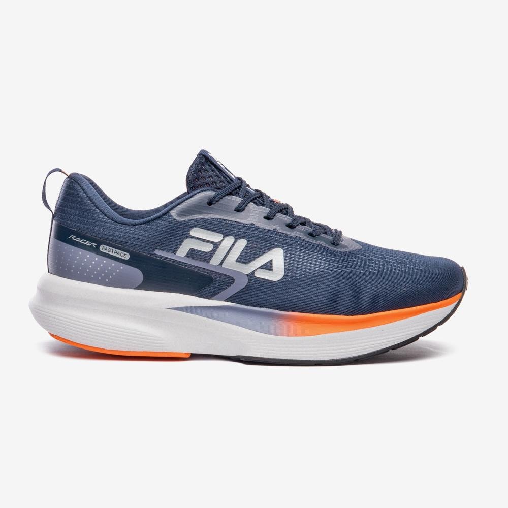 Tênis Fila Racer Fastpace Masculino Azul/Laranja 1