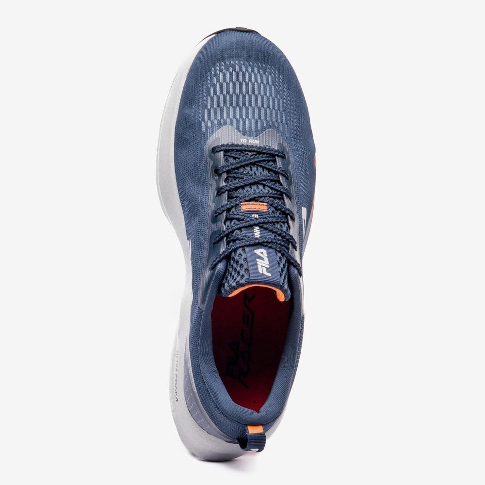 Tênis Fila Racer Fastpace Masculino Azul/Laranja 4