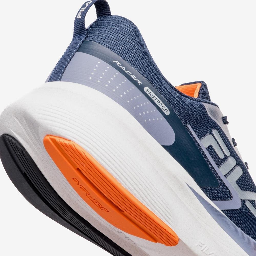 Tênis Fila Racer Fastpace Masculino Azul/Laranja 7