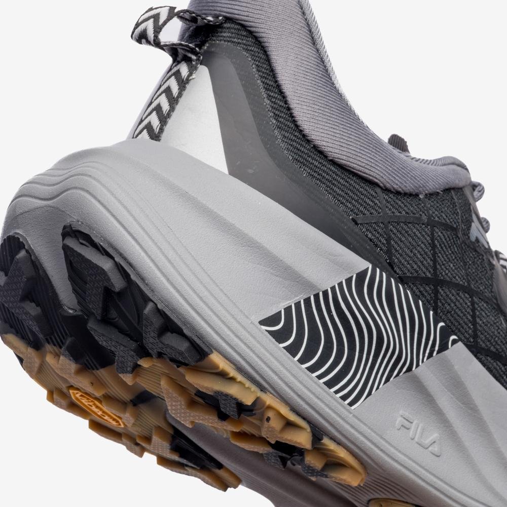 Tênis Fila Racer Skytrail Masculino Preto/Cinza 8