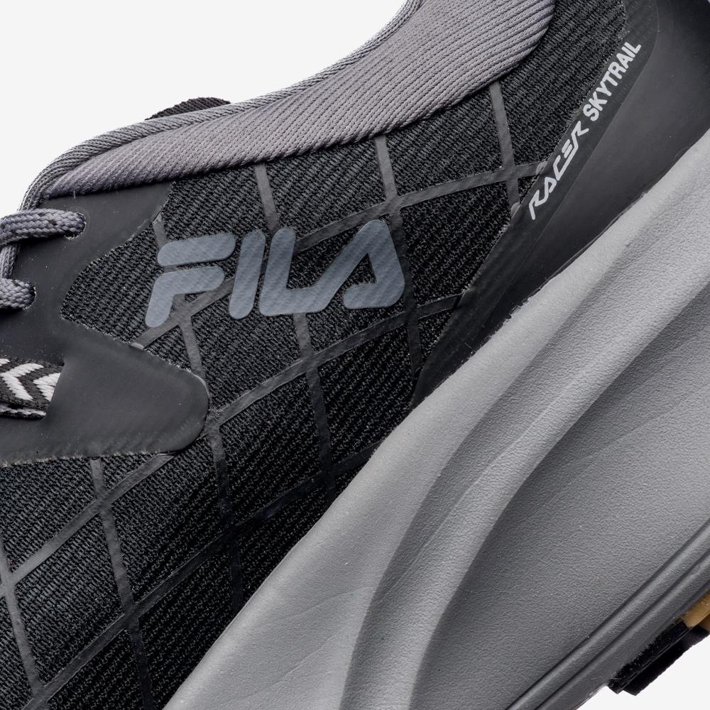 Tênis Fila Racer Skytrail Masculino Preto/Cinza 10