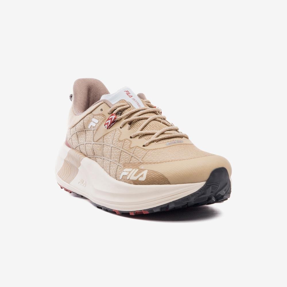 Tênis Fila Racer Skytrail Masculino Bege 3