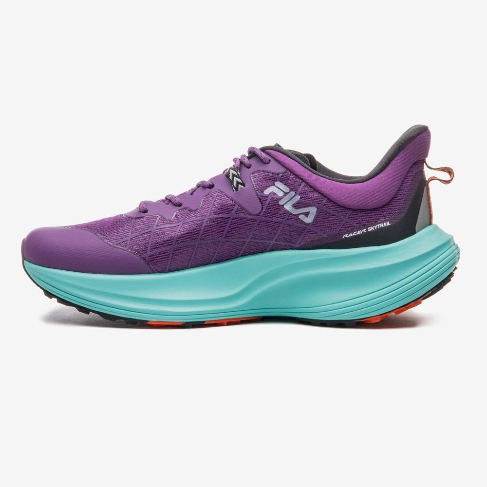 Tênis Fila Racer Skytrail Masculino Roxo/Verde 2