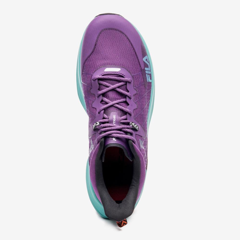 Tênis Fila Racer Skytrail Masculino Roxo/Verde 4