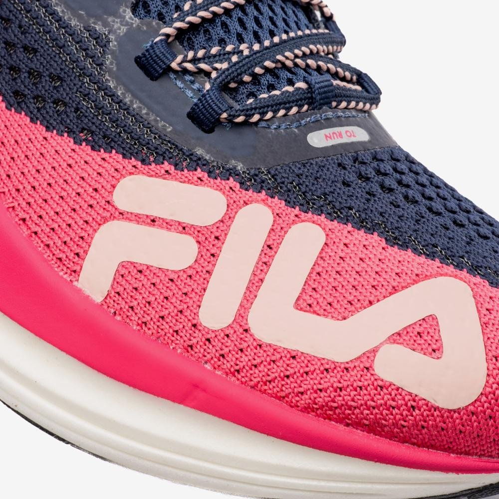 Tênis Fila Racer Speedzone Feminino Azul/Rosa 8