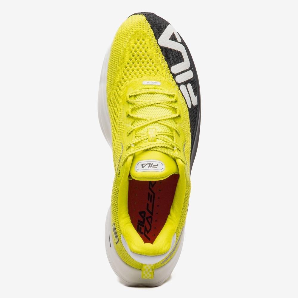 Tênis Fila Racer Speedzone Masculino Amarelo/Preto 4