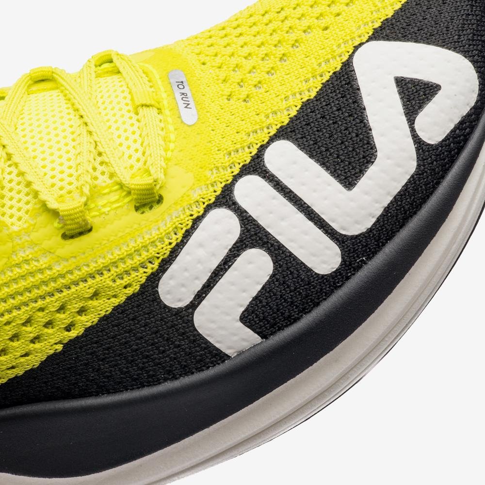 Tênis Fila Racer Speedzone Masculino Amarelo/Preto 9