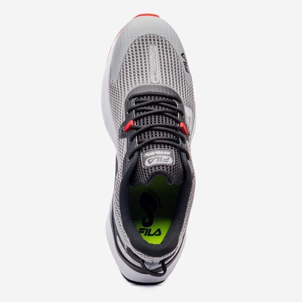Tênis Fila Recovery Masculino Cinza/Preto 4