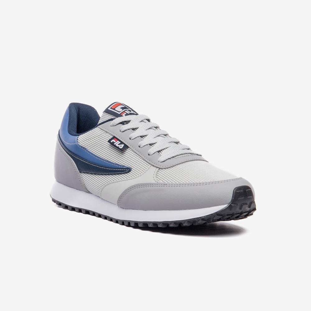 Tênis Fila Renno Classic Masculino Cinza/Azul 3