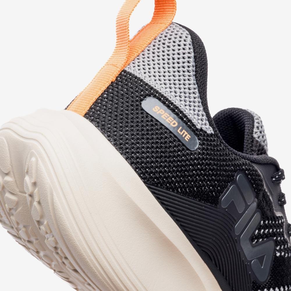 Tênis Fila Speed Lite Feminino Preto/Laranja 8