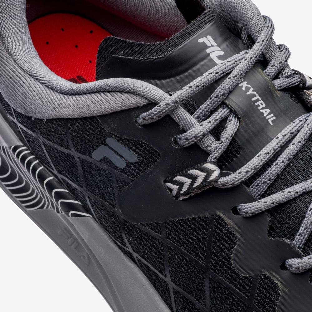 Tênis Fila Racer Skytrail Feminino Preto/Cinza 7