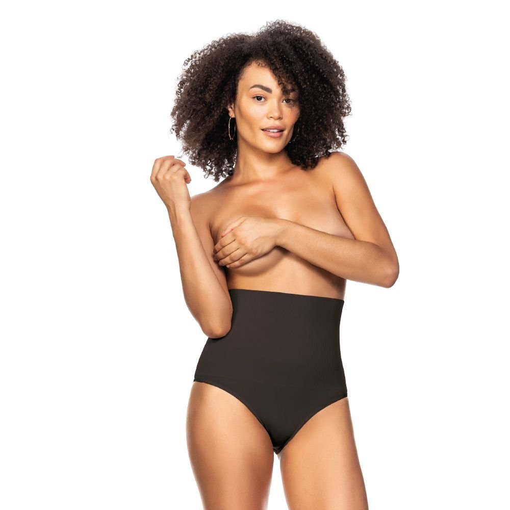 Shaperwear tanga bodysuit para mulher barriga controle sem costura