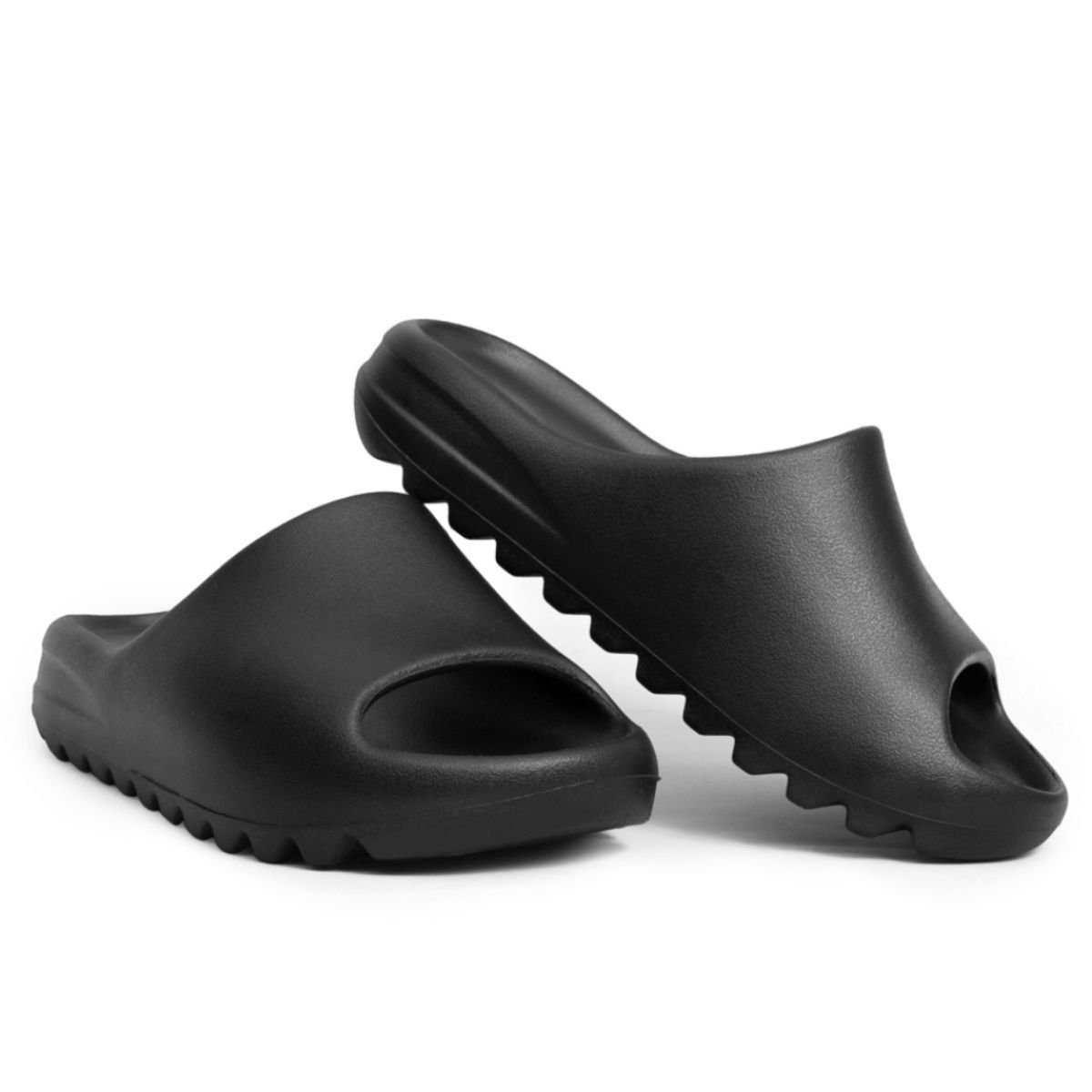 Chinelo Nuvem Feminino Slide Ortopédico Macio Antiderrapanete Preto 3