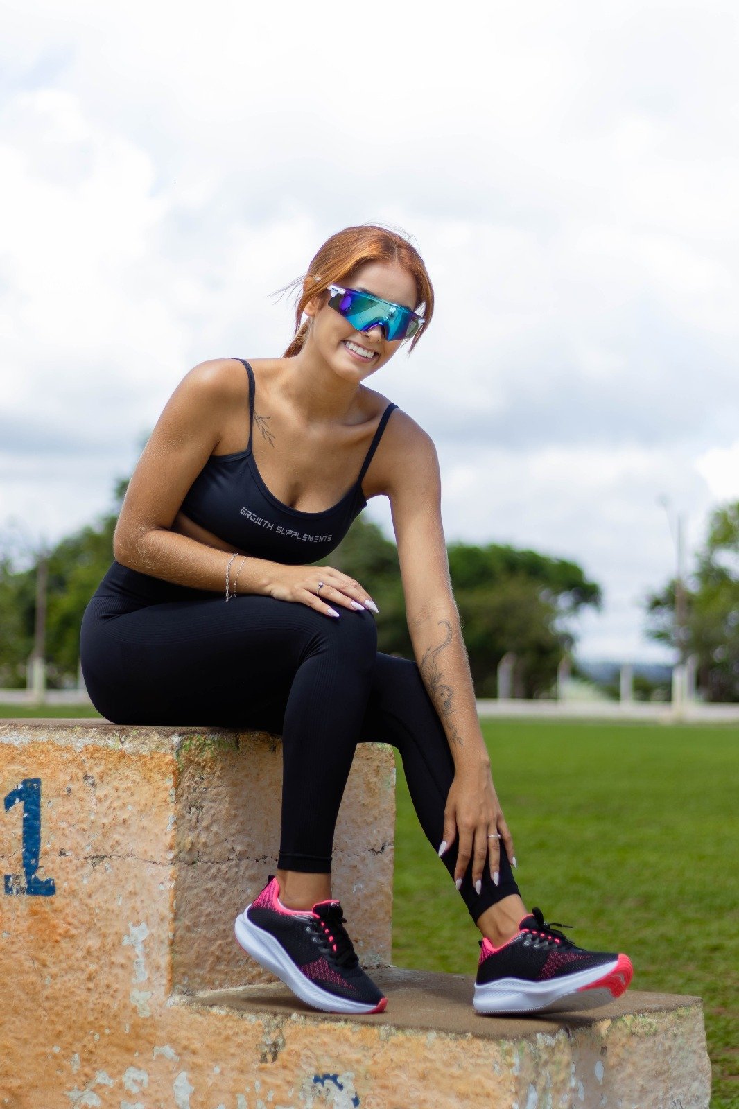 Tenis Esportivo Feminino Academia Caminhada Preto 7